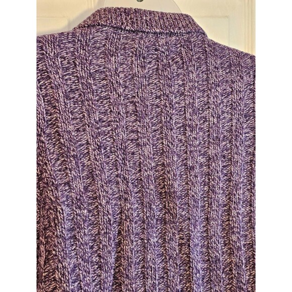 Vintage Paula Cahen d'Anvers Purple Cardigan Jacket 100% Wool Size 1 *READ - Picture 10 of 12